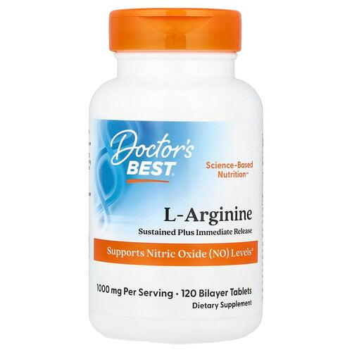 Doctor S Best L Arginine 120 Bilayer Tablets 500 Mg Per Tablet product image