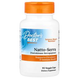 Doctor S Best Natto Serra 90 Veggie Caps