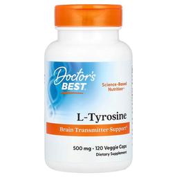 Doctor S Best L Tyrosine 500 Mg 120 Veggie Caps