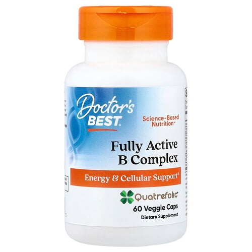 Doctor S Best Fully Active B Complex 60 Veggie Caps product image