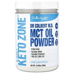 Divine Health Dr Colbert S Keto Zone Mct Oil Powder Unflavored 10 58 Oz 300 G