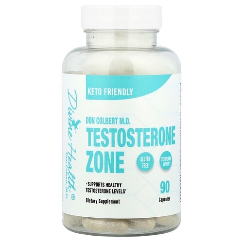 Divine Health Don Colbert M D Testosterone Zone 90 Capsules product image