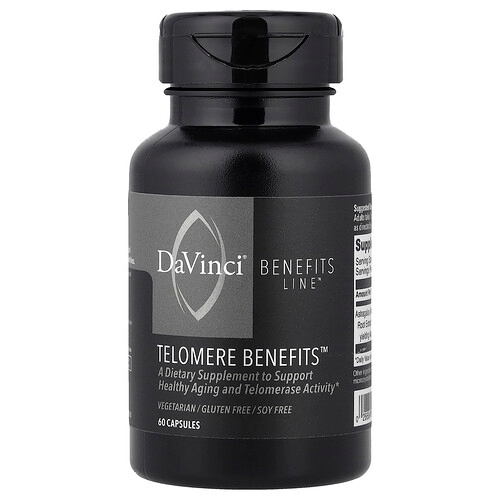 Davinci Laboratories Benefits Line Telomere Benefits 60 Capsules 250 Mg Per Capsule product image
