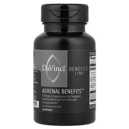 Davinci Laboratories Benefits Line Adrenal Benefits 60 Capsules
