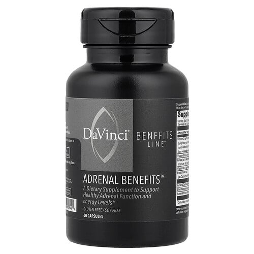 Davinci Laboratories Benefits Line Adrenal Benefits 60 Capsules product image