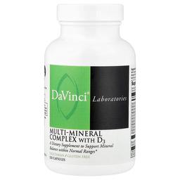 Davinci Laboratories Multi Mineral Complex With D3 120 Capsules
