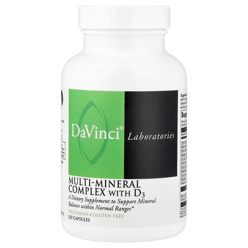 Davinci Laboratories Multi Mineral Complex With D3 120 Capsules product image