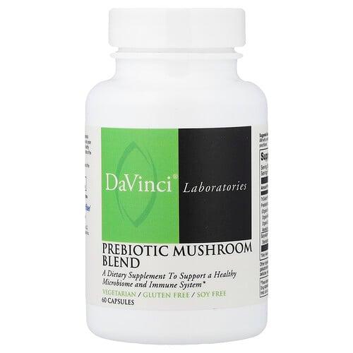 Davinci Laboratories Prebiotic Mushroom Blend 60 Capsules product image