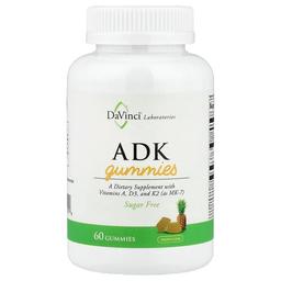 Davinci Laboratories Adk Gummies Pineapple 60 Gummies