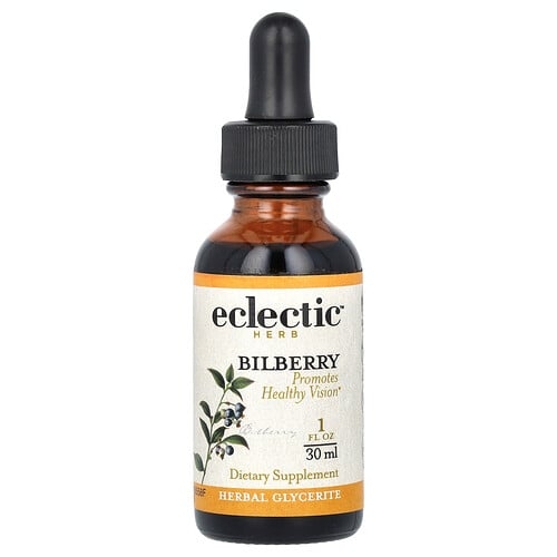 Eclectic Herb Bilberry Extract 250 Mg 1 Fl Oz 30 Ml product image