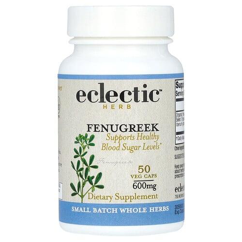 Eclectic Herb Herb Fenugreek 600 Mg 50 Veg Caps product image