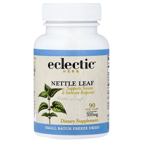 Eclectic Herb Nettle Leaf Supports Sinuses Immune Response 300 Mg 90 Veg Caps product image