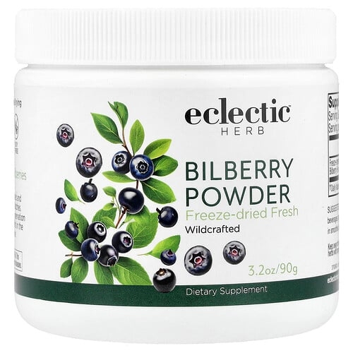 Eclectic Herb Bilberry Powder 3 2 Oz 90 G product image