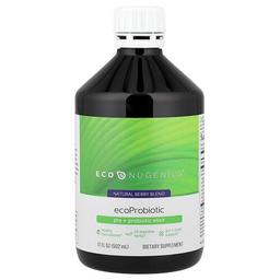 Econugenics Ecoprobiotic Pre Probiotic Elixir Natural Berry 17 Fl Oz 502 Ml