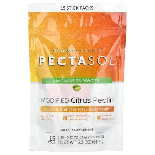 에코누제닉스 Econugenics, PectaSol® 변성 시트러스 펙틴, 스틱팩 15개, 각 6.1g(0.22oz) product image