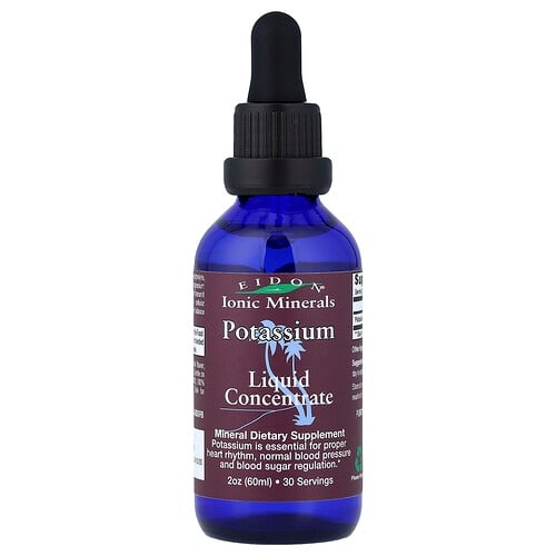Eidon Ionic Minerals Potassium Liquid Concentrate 2 Oz 60 Ml product image