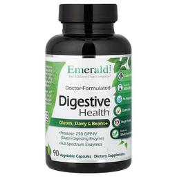Emerald Laboratories Digestive Health Gluten Dairy Beans 90 Vegetable Caps