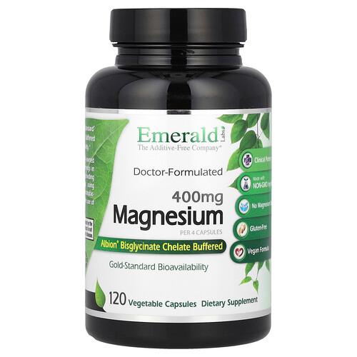 Emerald Laboratories Magnesium 120 Vegetable Capsules 100 Mg Per Capsule product image