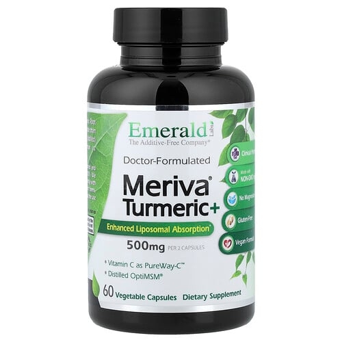 Emerald Laboratories Meriva Turmeric 60 Vegetable Capsules product image