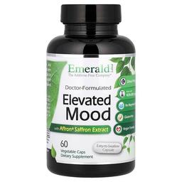 Emerald Laboratories Elevated Mood With Affron Saffron Extract 60 Vegetable Caps