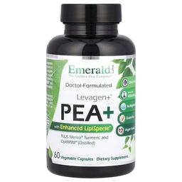 Emerald Laboratories Levagen Pea With Enhanced Lipisperse 60 Vegetable Capsules