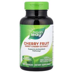 Nature S Way Cherry Fruit Sweet Cherry Extract 180 Capsules 500 Mg Per Capsule