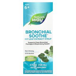 Nature S Way Bronchial Soothe Ivy Leaf Extract Syrup Ages 6 4 Fl Oz 120 Ml