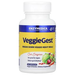 Enzymedica Veggiegest 60 Capsules