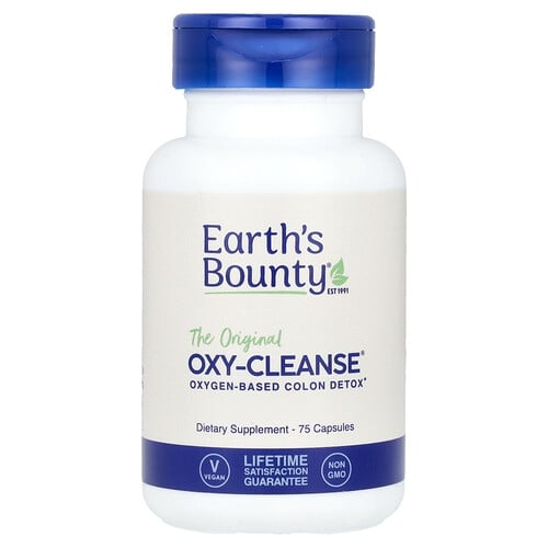 Earth S Bounty The Origianl Oxy Cleanse Oxygen Based Colon Detox 75 Capsules product image
