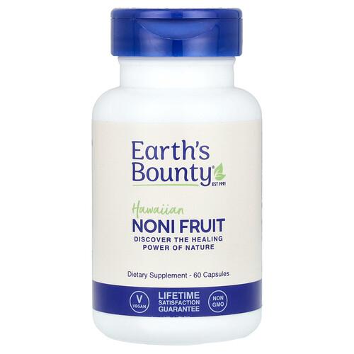 Earth S Bounty Hawaiian Noni Fruit 60 Capsules 500 Mg Per Capsule product image
