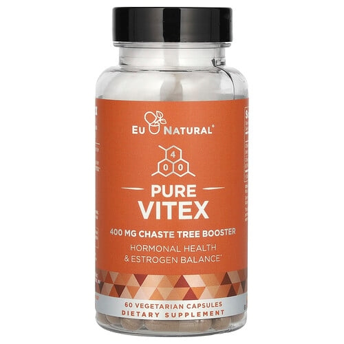 Eu Natural Pure Vitex 60 Vegetarian Capsules 400 Mg Per Capsule product image
