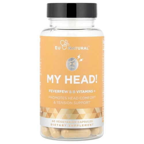 Eu Natural My Head Feverfew B Vitamins 60 Vegetarian Capsules product image