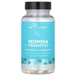 Eu Natural Momma Probiotics Pre Postnatal Probiotics 30 Vegetarian Capsules
