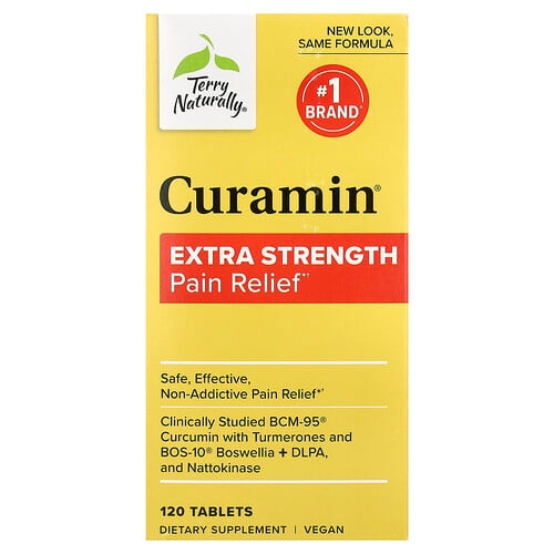 Terry Naturally Curamin Pain Relief 120 Tablets product image