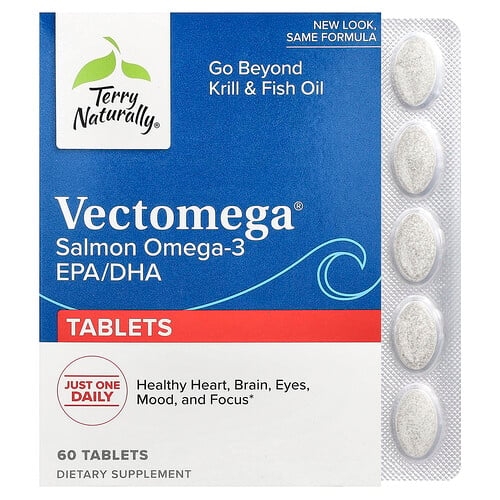Terry Naturally Vectomega 60 Tablets product image
