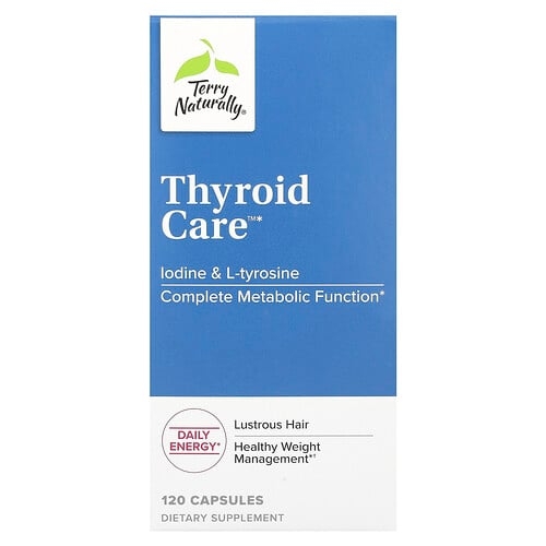 Terry Naturally Thyroid Care 120 Capsules product image