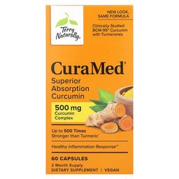 Terry Naturally Curamed Superior Absorption Curcumin 500 Mg 60 Capsules