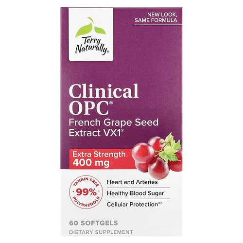 Terry Naturally Clinical Opc 400 Mg 60 Softgels product image