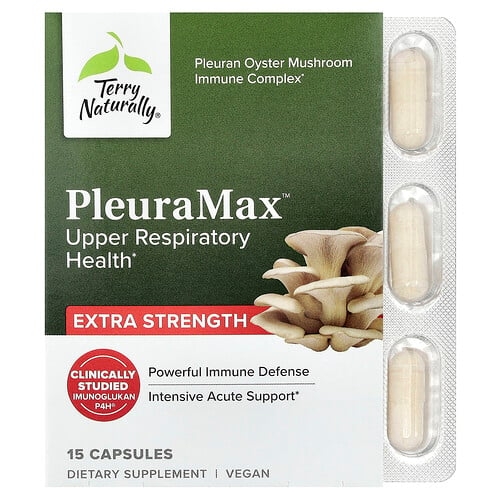 Terry Naturally Pleuramax Upper Respiratory Health 15 Capsules product image