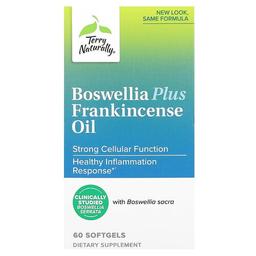 Terry Naturally Boswellia Plus Frankincense Oil 60 Softgels