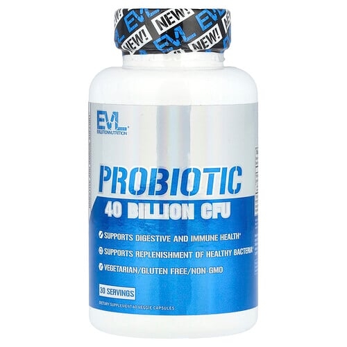 Evlution Nutrition Probiotic 60 Veggie Capsules product image