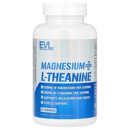 Evlution Nutrition Magnesium Plus L Theanine 90 Veggie Capsules