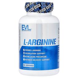 Evlution Nutrition L Arginine 1 G 90 Tablets