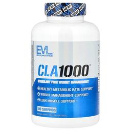 Evlution Nutrition Cla1000 Stimulant Free Weight Management 180 Softgels 1 000 Mg Per Softgel