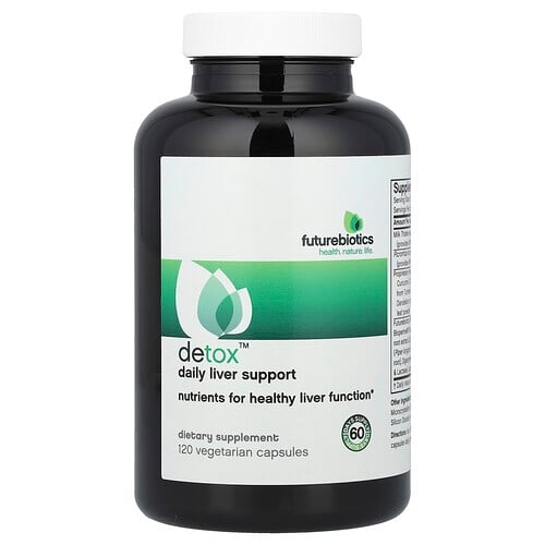 Futurebiotics Detox Daily Liver Support 120 Vegetarian Capsules product image