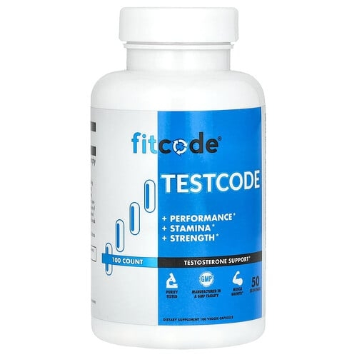 Fitcode Testcode 100 Veggie Capsules product image