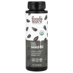 Foods Alive Organic Black Cumin Seed Oil 8 Fl Oz 236 Ml