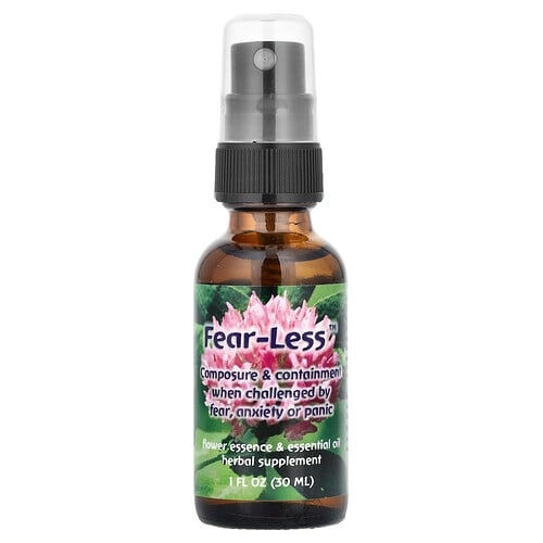 Flower Essence Services Fear Less Flower Essence Essential Oil 1 Fl Oz 30 Ml product image