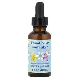 Flower Essence Services Five Flower Formula Flower Essence Combination 1 Fl Oz 30 Ml