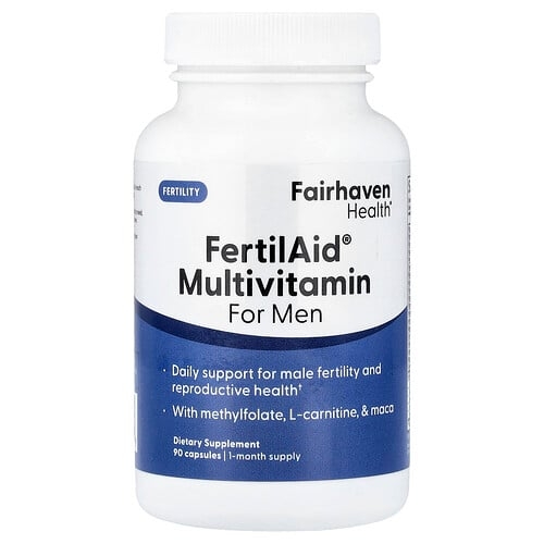 Fairhaven Health Fertilaid Multivitamin For Men 90 Capsules product image